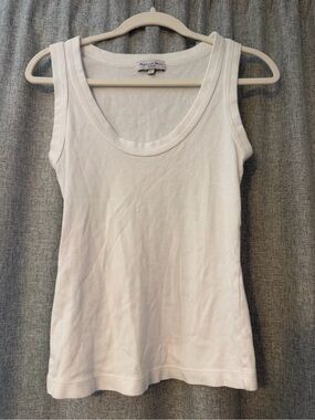 Michael Stars Cream Scoop Neck Tank